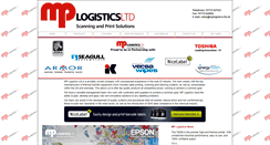 Desktop Screenshot of mplogistics.ltd.uk